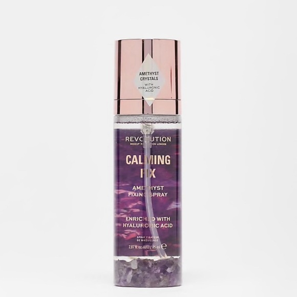Revolution Other - Revolution Calming Fix Amethyst Fixing Spray with Hyaluronic Acid 2.87 FL OZ